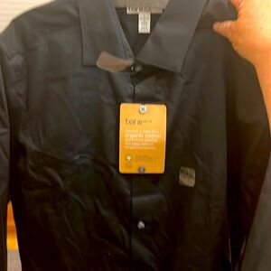 Men’s black dress shirt, Bar lll , size L